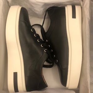 Paola Laced Up Platform Sneakers